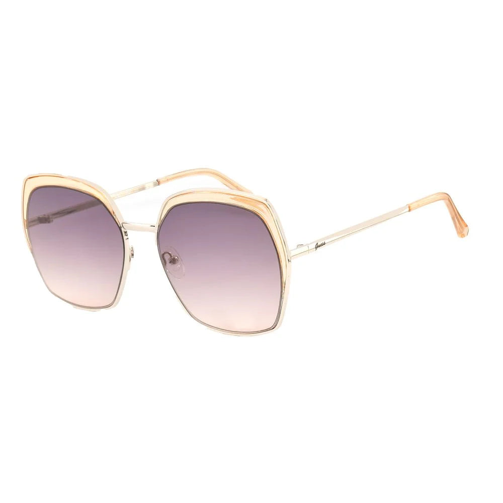 Guess Gold Metal Sunglasses - Sunglasses