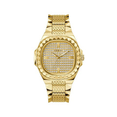 Guess Gold Stainless Steel Dress Watch