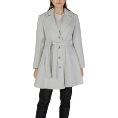 Guess Gray Polyester And Wool Coat - IT44 | S