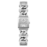 Guess Gray Stainless Steel Dress Watch