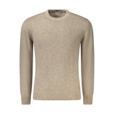 Guess Jeans Beige Cotton Men Sweater - S