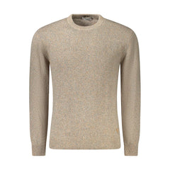Guess Jeans Beige Cotton Men Sweater - S
