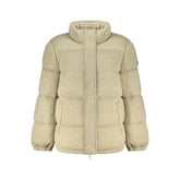 Guess Jeans Beige Polyester Coat