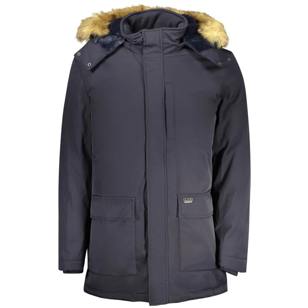 Guess Jeans Beige Polyester Women Jacket