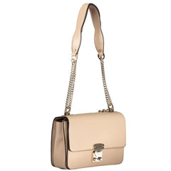 Guess Jeans Beige Polyethylene Handbag - Cross Body Bags