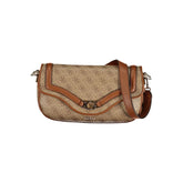 Guess Jeans Beige Polyethylene Handbag - Cross Body Bags
