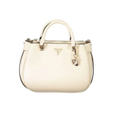 Guess Jeans Beige Polyethylene Handbag - Handbags