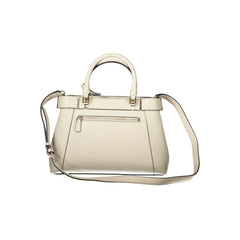 Guess Jeans Beige Polyethylene Handbag - Shoulder Bags