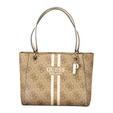 Guess Jeans Beige Polyethylene Women Handbag