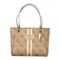 Guess Jeans Beige Polyethylene Women Handbag