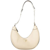 Guess Jeans Beige Polyethylene Women Handbag