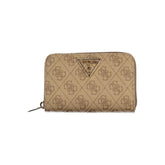 Guess Jeans Beige Polyethylene Women Wallet - Wallets