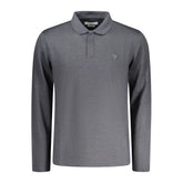 Guess Jeans Black Cotton Men Polo Shirt - M - Polos