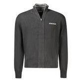 Guess Jeans Black Cotton Men Sweater - Cardigans