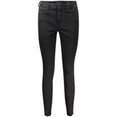 Guess Jeans Black Cotton Women Skinny Jean - Jeans