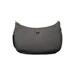 Guess Jeans Black Polyester Handbag - Shoulder Bags