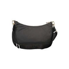 Guess Jeans Black Polyester Handbag - Shoulder Bags