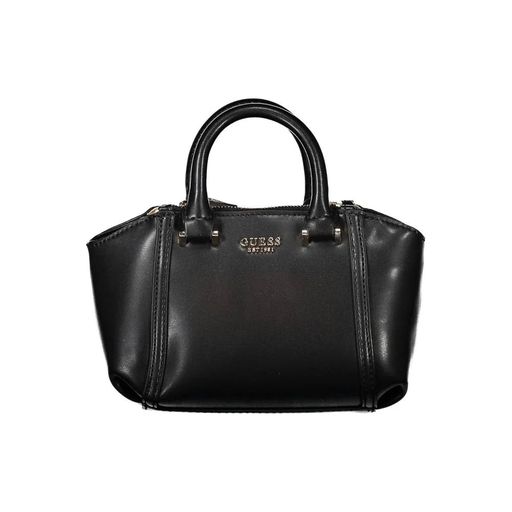 Guess Jeans Black Polyethylene Handbag