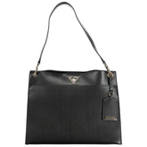 Guess Jeans Black Polyethylene Handbag