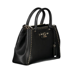 Guess Jeans Black Polyethylene Handbag - Satchel Bags