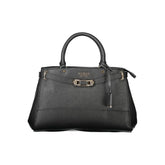Guess Jeans Black Polyethylene Handbag - Satchel Bags