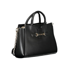 Guess Jeans Black Polyethylene Handbag - Satchel Bags
