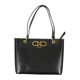 Guess Jeans Black Polyethylene Handbag - Shopper Bags