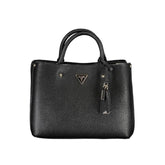 Guess Jeans Black Polyethylene Handbag - Shopper Bags