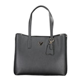 Guess Jeans Black Polyethylene Handbag - Shoulder Bags