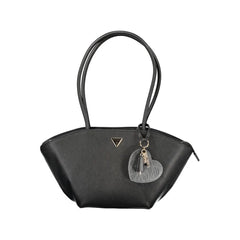 Guess Jeans Black Polyethylene Handbag - Shoulder Bags