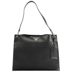 Guess Jeans Black Polyethylene Handbag - Shoulder Bags