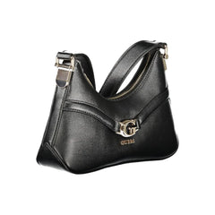 Guess Jeans Black Polyethylene Handbag - Shoulder Bags