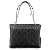 Guess Jeans Black Polyethylene Handbag - Shoulder Bags