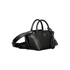 Guess Jeans Black Polyethylene Handbag - Shoulder Bags