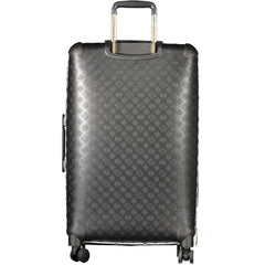 Guess Jeans Black Polyethylene Luggage And Travel