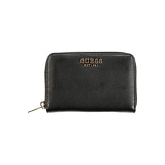 Guess Jeans Black Polyethylene Wallet - Wallets
