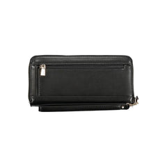 Guess Jeans Black Polyethylene Wallet - Wallets
