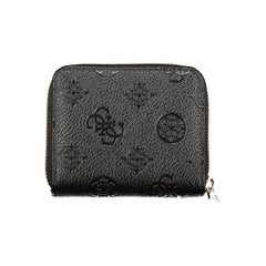 Guess Jeans Black Polyethylene Wallet - Wallets