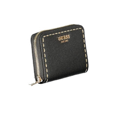 Guess Jeans Black Polyethylene Wallet - Wallets