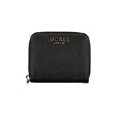Guess Jeans Black Polyethylene Wallet - Wallets