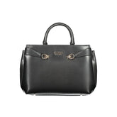 Guess Jeans Black Polyethylene Women Handbag - Satchel Bags