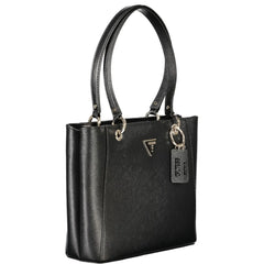 Guess Jeans Black Polyethylene Women Handbag - Shopper Bags