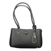 Guess Jeans Black Polyethylene Women Handbag - Shoulder Bags