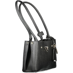Guess Jeans Black Polyethylene Women Handbag - Shoulder Bags