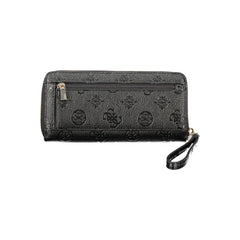 Guess Jeans Black Polyethylene Women Wallet - Wallets