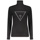 Guess Jeans Black Viscose Women Sweater - XL - Sweaters