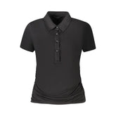 Guess Jeans Black Viscose Women Top - XS - Polos