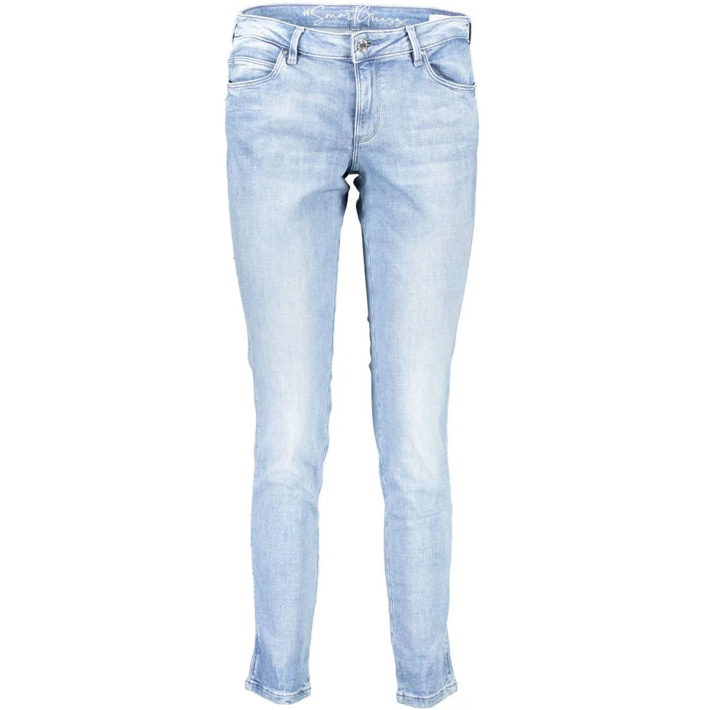 Guess Jeans Blue Cotton Jeans Denim - Jeans