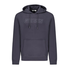 Guess Jeans Blue Cotton Men Sweater - S