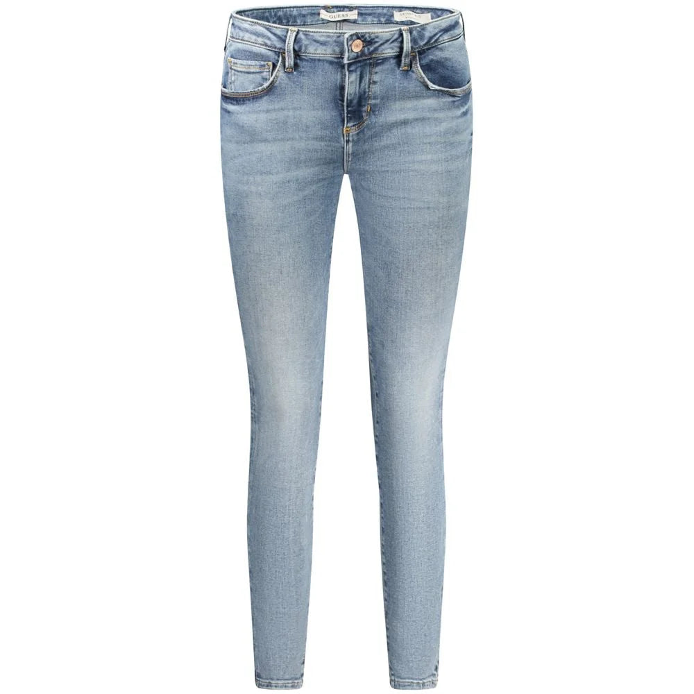 Guess Jeans Blue Cotton Women Jeans - Jeans